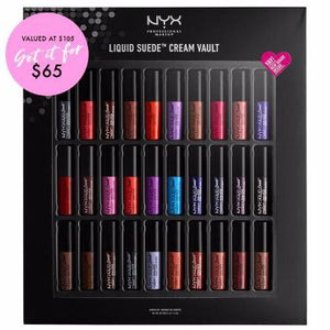 NYX Cosmetics NYX Liquid Suede Vault Set 02 - #LSCLVAULT02 - Sleek Nail
