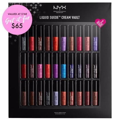 NYX Cosmetics NYX Liquid Suede Vault Set 02 - #LSCLVAULT02 - Sleek Nail