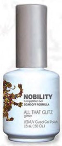 LeChat Nobility - All That Glitz 0.5 oz - #NBGP72, Gel Polish - LeChat, Sleek Nail