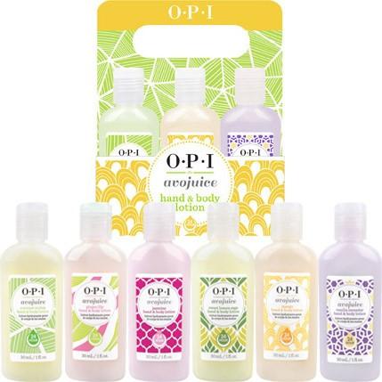 OPI Avojuice Hand & Body Lotion (6 Pack), Kit - OPI, Sleek Nail