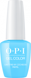 OPI OPI GelColor - Can't Find My Czechbook (Pastel) 0.5 oz - #GC101 - Sleek Nail