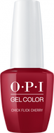 OPI OPI GelColor - Chick Flick Cherry 0.5 oz - #GCH02 - Sleek Nail