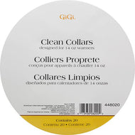 GiGi Clean Collars 20 ct 14 oz, Wax - GiGi, Sleek Nail