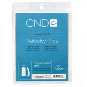 CND CND Velocity Tips - Natural 100 Qty - Sleek Nail