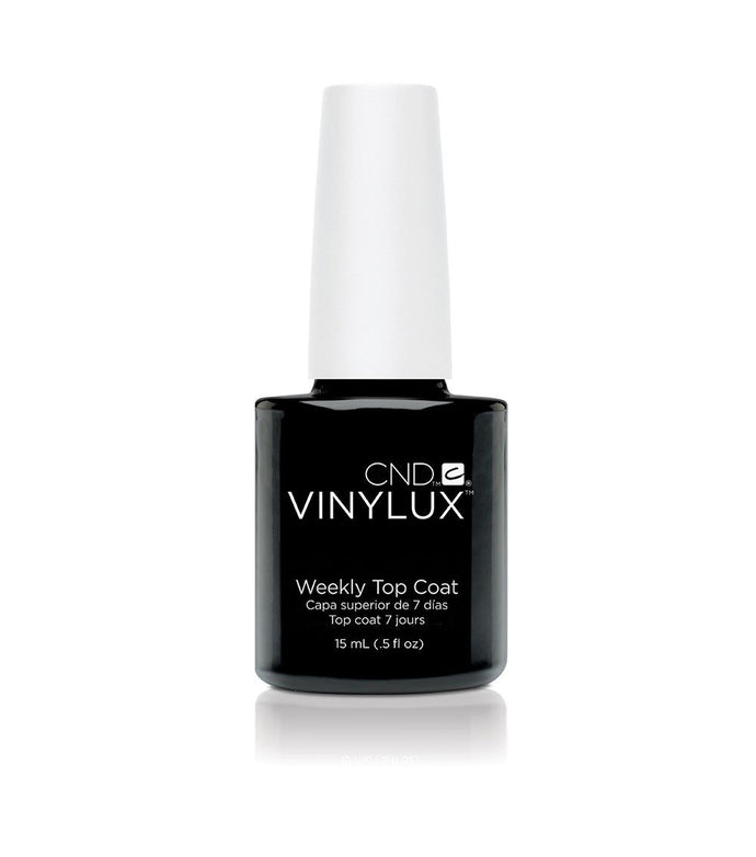 CND - Vinylux Weekly Top Coat 0.5 oz, Nail Lacquer - CND, 