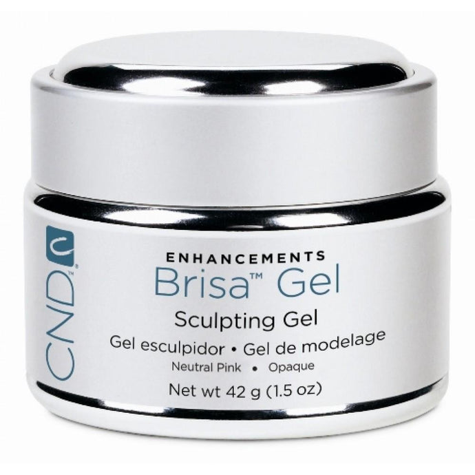 CND - Brisa Sculpting Gel - Neutral Pink - Opaque 1.5 oz, Acrylic Gel System - CND, Sleek Nail