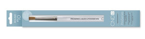 CND - Proseries Liquid & Powder Brush Round #10, Tool - CND, Sleek Nail