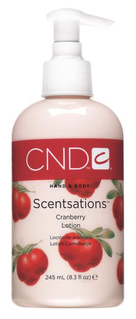 CND - Scentsation Cranberry Lotion 8.3 fl oz, Lotion - CND, Sleek Nail