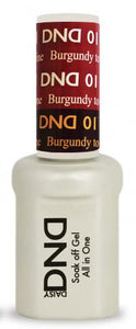 DND - Mood Change Gel - Burgundy to Red Wine 0.5 oz - #D01