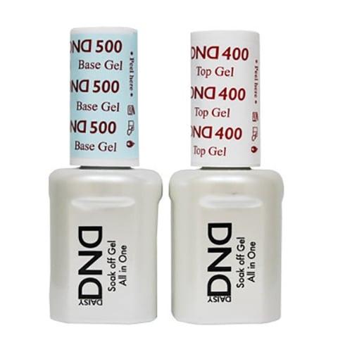DND - Daisy Nail Design DND - Gel Base & Top - #400 #500 - Sleek Nail