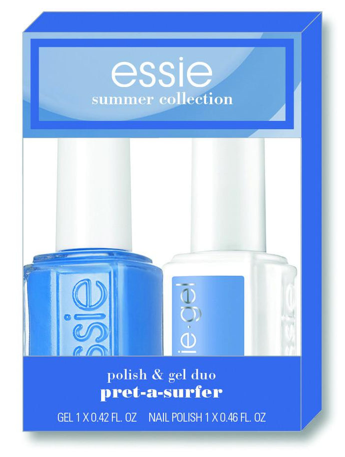 Essie Polish & Gel Duo - Pret-a-Surfer, Kit - Essie, Sleek Nail