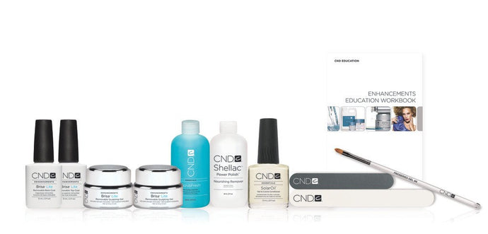 CND - Brisa Lite Removable Sculpting Pack (11 Piece Set), Acrylic Gel System - CND, Sleek Nail