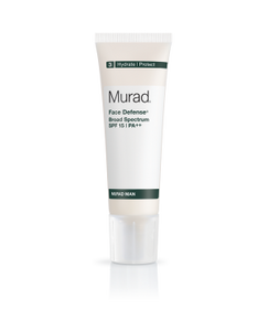 MURAD MAN - Face Defense SPF 15, 1.7 oz., Skin Care - MURAD, Sleek Nail