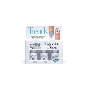 Harmony Gelish - Fashionable Flecks Kit, Kit - Nail Harmony, Sleek Nail
