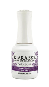 Kiara Sky - Purple Spark 0.5 oz - #G430, Gel Polish - Kiara Sky, Sleek Nail