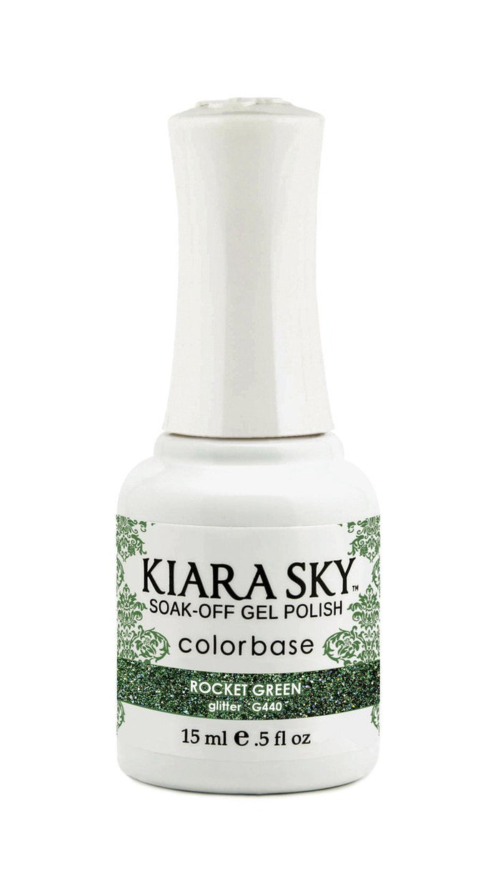 Kiara Sky - Rocket Green 0.5 oz - #G440, Gel Polish - Kiara Sky, Sleek Nail