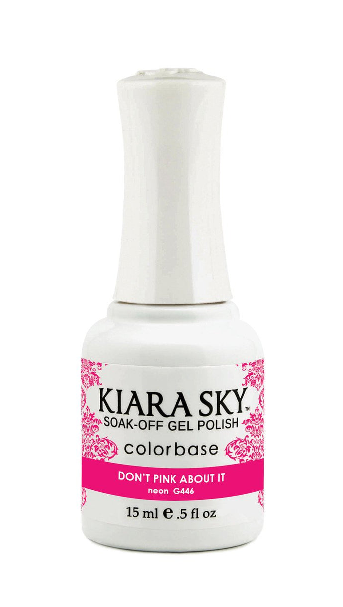 Kiara Sky - Don't Pink About It 0.5 oz - #G446, Gel Polish - Kiara Sky, Sleek Nail
