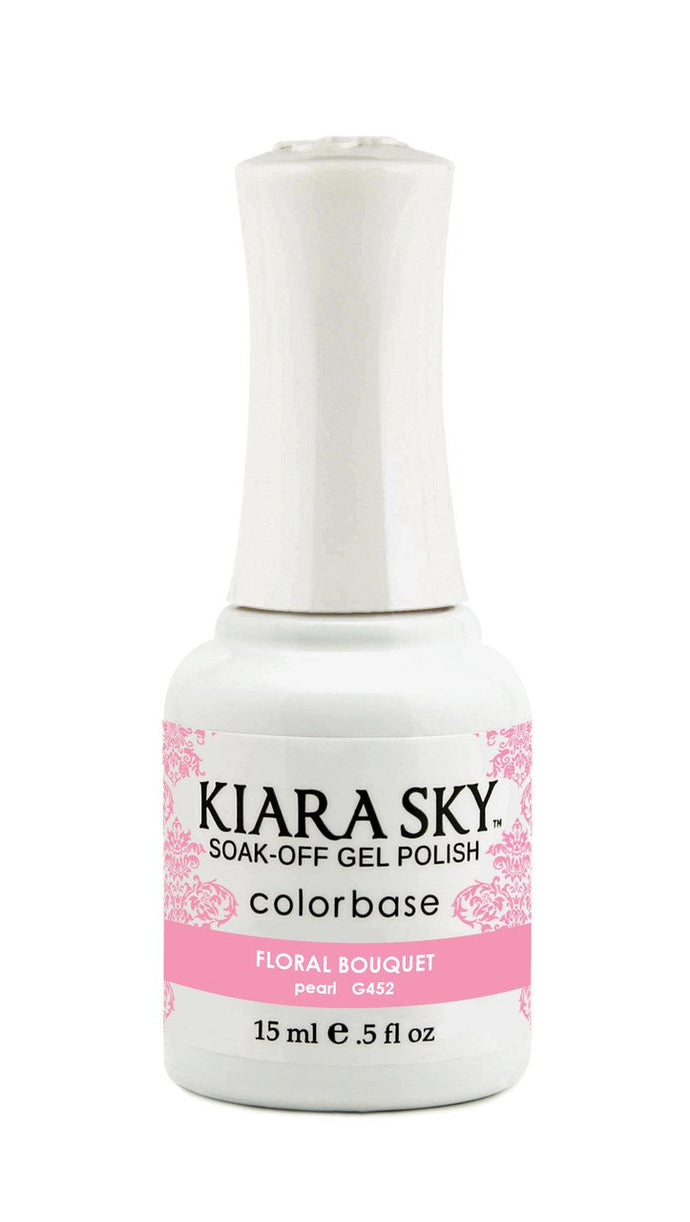 Kiara Sky - Floral Bouquet 0.5 oz - #G452, Gel Polish - Kiara Sky, Sleek Nail