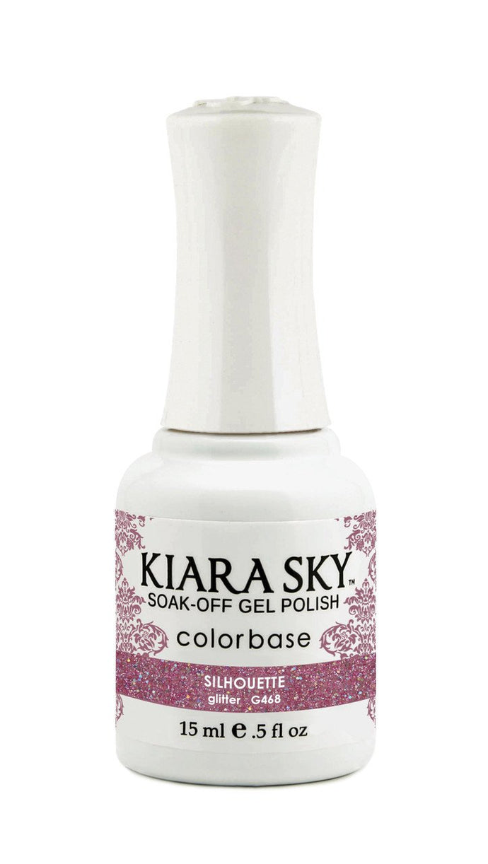 Kiara Sky - Silhouette 0.5 oz - #G468, Gel Polish - Kiara Sky, Sleek Nail
