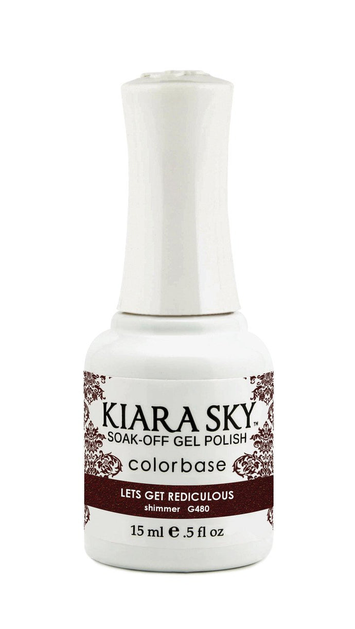 Kiara Sky - Let's Get Rediculous 0.5 oz - #G480, Gel Polish - Kiara Sky, Sleek Nail