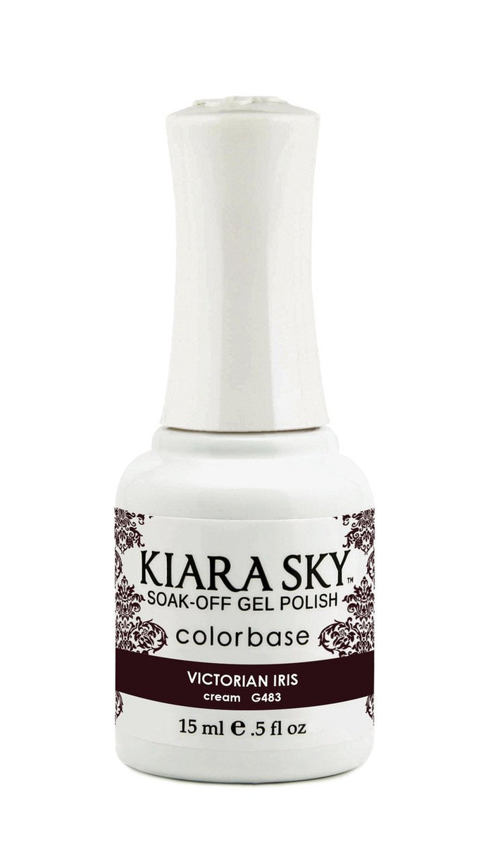 Kiara Sky - Victorian Iris 0.5 oz - #G483, Gel Polish - Kiara Sky, Sleek Nail
