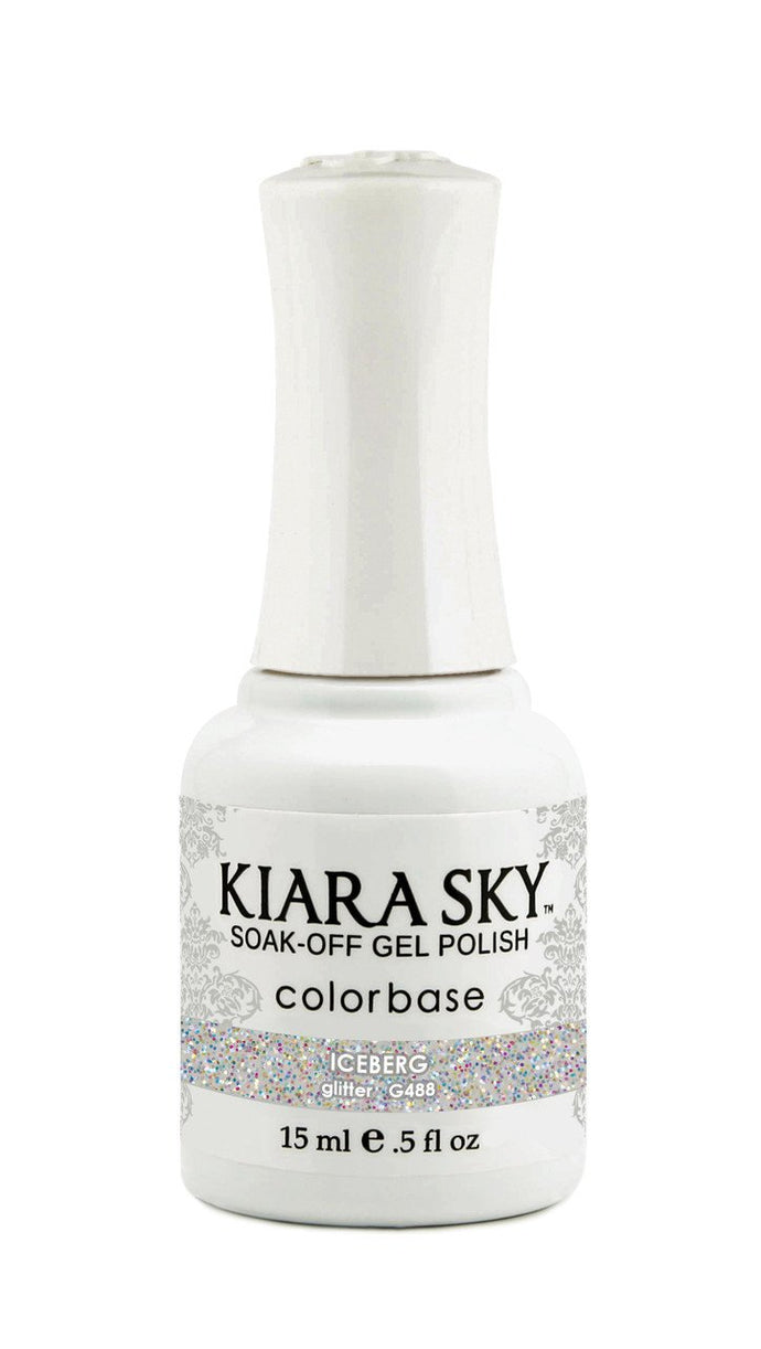 Kiara Sky - Iceberg 0.5 oz - #G488, Gel Polish - Kiara Sky, Sleek Nail