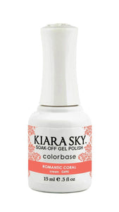 Kiara Sky - Romantic Coral 0.5 oz - #G490, Gel Polish - Kiara Sky, Sleek Nail