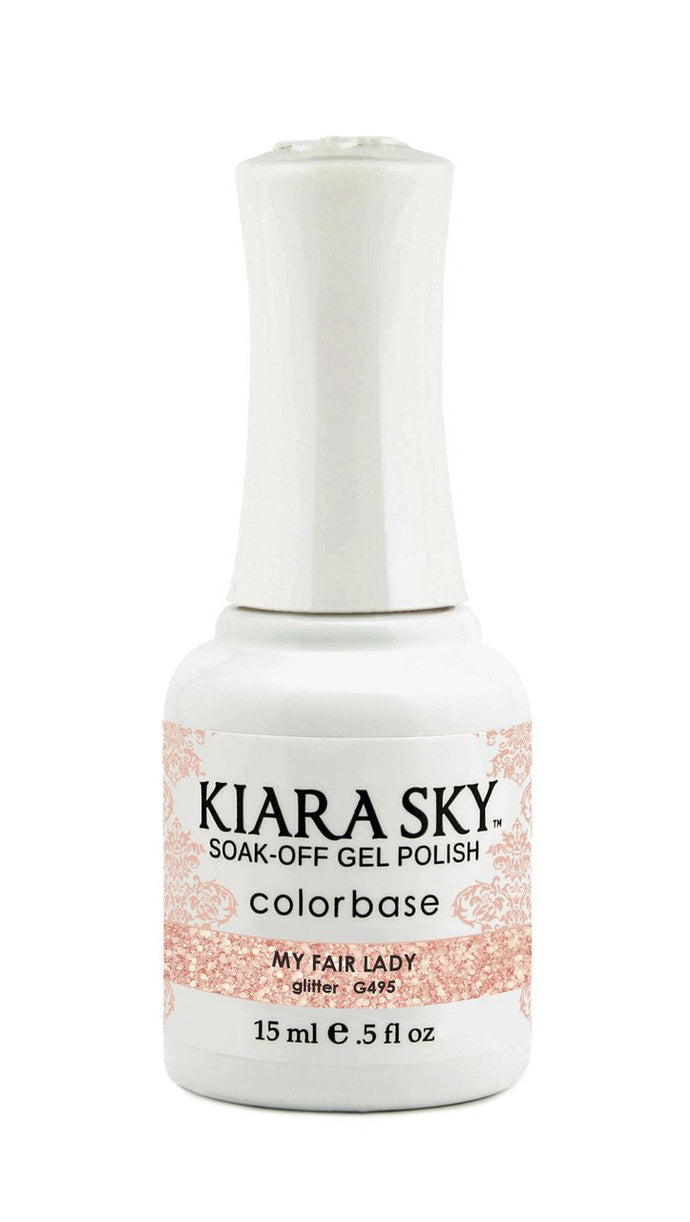 Kiara Sky - My Fair Lady 0.5 oz - #G495, Gel Polish - Kiara Sky, Sleek Nail