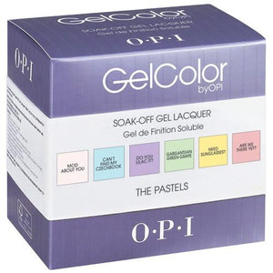 OPI GelColor - The Pastels Kit, Kit - OPI, Sleek Nail