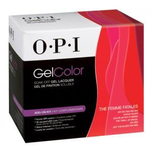 OPI GelColor - The Femme Fatales Kit, Kit - OPI, Sleek Nail