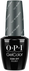 OPI GelColor - "Liv" in the Gray 0.5 oz  - #GCW66, Gel Polish - OPI, Sleek Nail