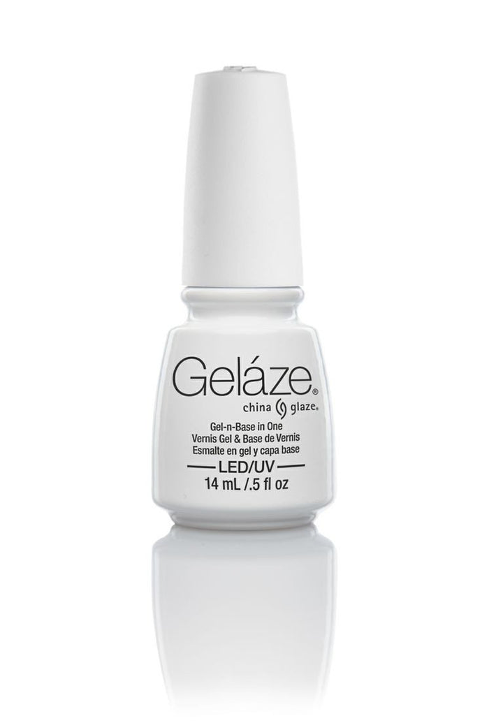 China Glaze Gelaze - White On White 0.5 oz - #81614, Gel Polish - China Glaze, Sleek Nail
