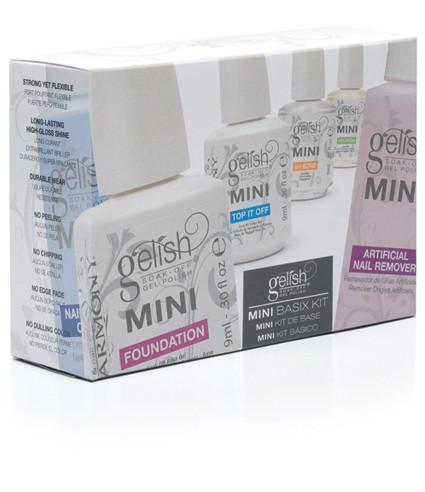 Harmony Gelish Mini Basix Kit, Kit - Nail Harmony, Sleek Nail