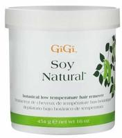 GiGi Soy Natural Botanical (Plastic Jar) 16 oz, Wax - GiGi, Sleek Nail