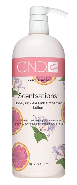 CND - Scentsation Honeysuckle & Pink Grapefruit Lotion 31 fl oz, Lotion - CND, Sleek Nail