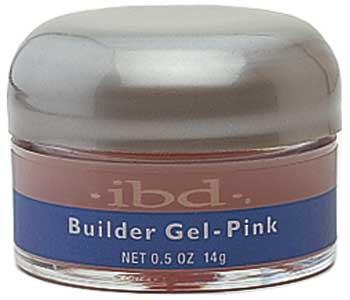 IBD - Pink Builder Gel 0.5 oz, Acrylic Gel System - IBD, Sleek Nail