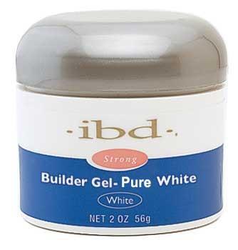 IBD - Pure White Builder Gel 2 oz., Acrylic Gel System - IBD, Sleek Nail