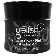 Harmony Gelish - LED Hard Cover Pink Builder Nail Gel 1.6 oz, Acrylic Gel System - Nail Harmony, Sleek Nail