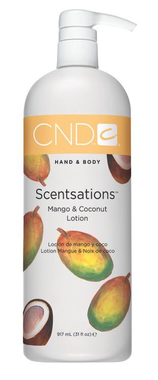 CND - Scentsation Mango & Coconut Lotion 31 fl oz, Lotion - CND, Sleek Nail