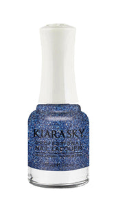 Kiara Sky - Blueming Business 0.5 oz - #N417, Nail Lacquer - Kiara Sky, Sleek Nail