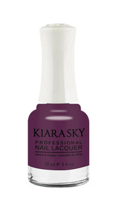 Kiara Sky - Divine Wine 0.5 oz - #N484, Nail Lacquer - Kiara Sky, Sleek Nail