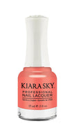 Kiara Sky - Romantic Coral 0.5 oz - #N490, Nail Lacquer - Kiara Sky, Sleek Nail