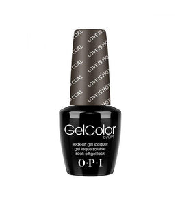 OPI GelColor - Love is Hot and Coal 0.5 oz - #HPF06, Gel Polish - OPI, Sleek Nail