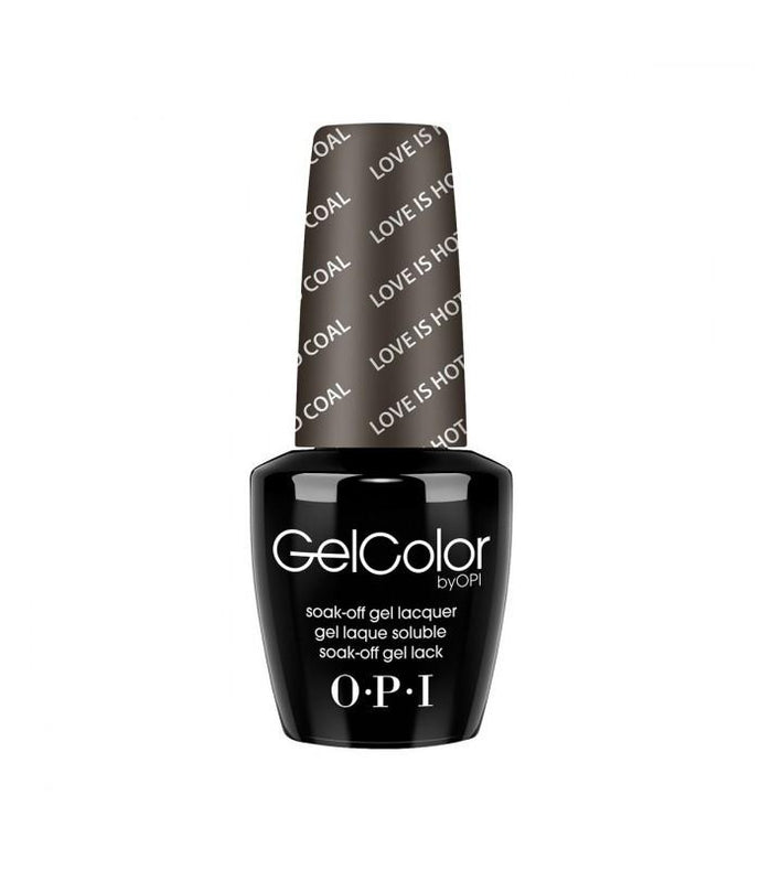 OPI GelColor - Love is Hot and Coal 0.5 oz - #HPF06, Gel Polish - OPI, Sleek Nail