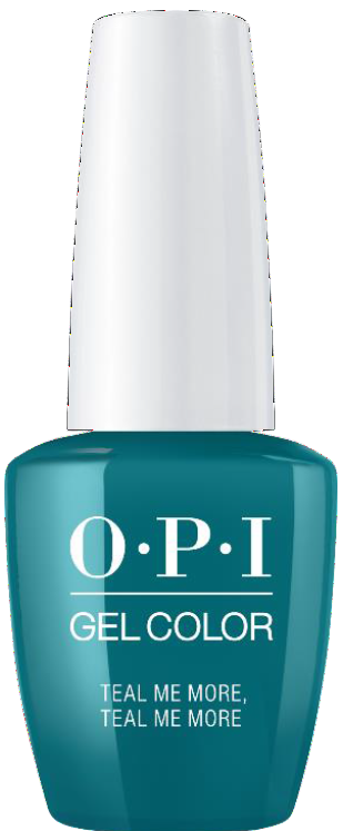OPI GelColor - Teal Me More, Teal Me More 0.5 oz - #GCG45