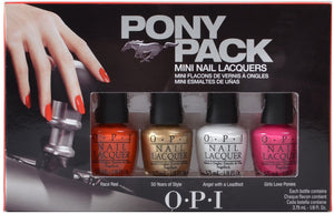 OPI Nail Lacquer - Pony Pack Mini (Ford Mustang 2014 Collection), Kit - OPI, Sleek Nail