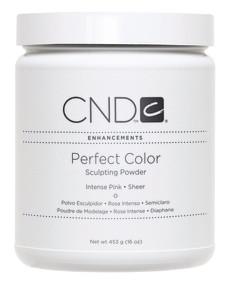 CND - Perfect Color Powder - Intense Pink - Sheer 16 oz, Acrylic Powder - CND, Sleek Nail