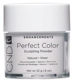 CND - Perfect Color Powder - Natural - Sheer 0.8 oz, Acrylic Powder - CND, Sleek Nail