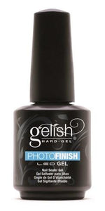 Harmony Gelish - PhotoFinish LED Top Sealer Gel 0.5 oz, Gel Polish - Nail Harmony, Sleek Nail