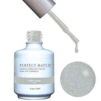 LeChat Perfect Match Gel / Lacquer Combo - C'Est La Vie 0.5 oz - #PMS113, Gel Polish - LeChat, Sleek Nail